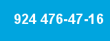 924 476-47-16